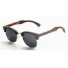 Nature Ebony Wood Made Fold-able Polarized Sunglasses IBW-GS004A