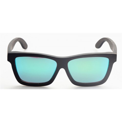 Squared Bamboo Polarized Sunglasses IBW-GS011A