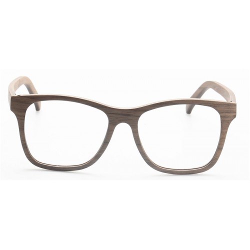 Ultra Thin Pear Wood Sunglasses Logo Free IBW-GS031