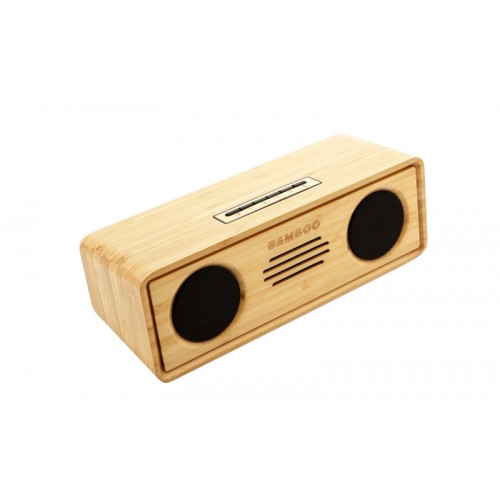 Eco-friendly Bamboo Made Loud Speaker IBW-BT005