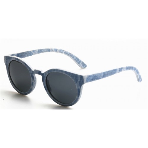 Classic Cute Style Laminated Denim Clothing Polarized Sunglasses IBD-003B