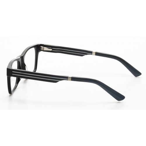 Acetate Optical Frame With Wooden Arms & Acetate Tips IBA-JY004C